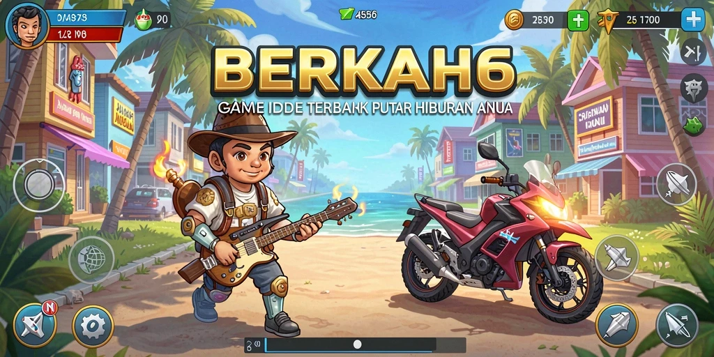 Tampilan gameplay seru dan menarik dari BERKAH6 yang membuat ketagihan.