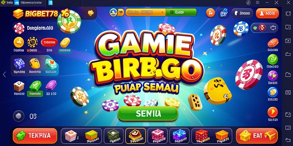 Tampilan menarik dari gameplay Bingo di BIGBET78.