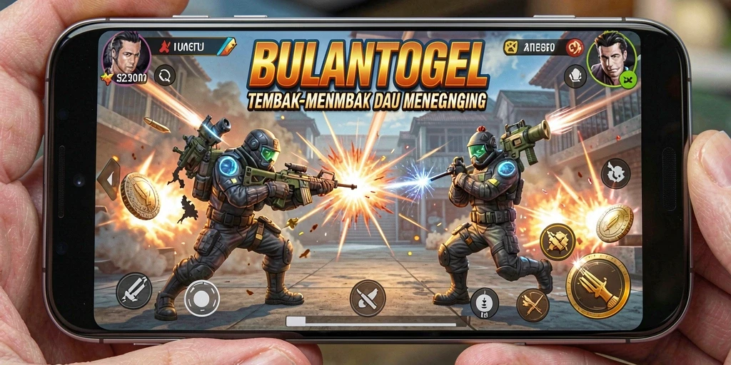 Tangkapan layar gameplay BULANTOGEL yang menegangkan saat pertempuran.
