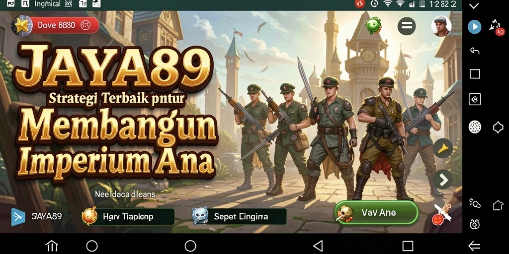 Screenshot JAYA89 menampilkan aksi pertempuran strategis yang mendebarkan.