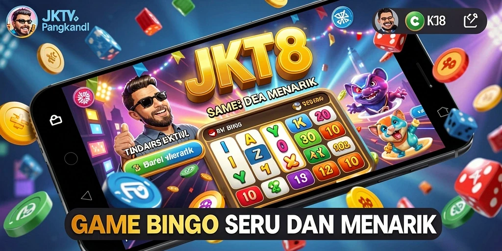 Tampilan gameplay Bingo yang seru dan menarik