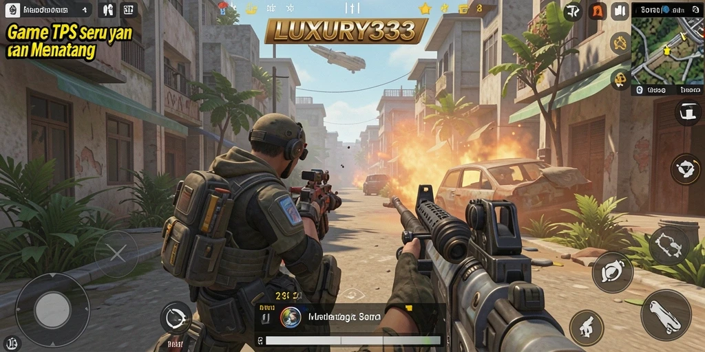Tangkapan layar gameplay LUXURY333 yang mendebarkan dan seru.