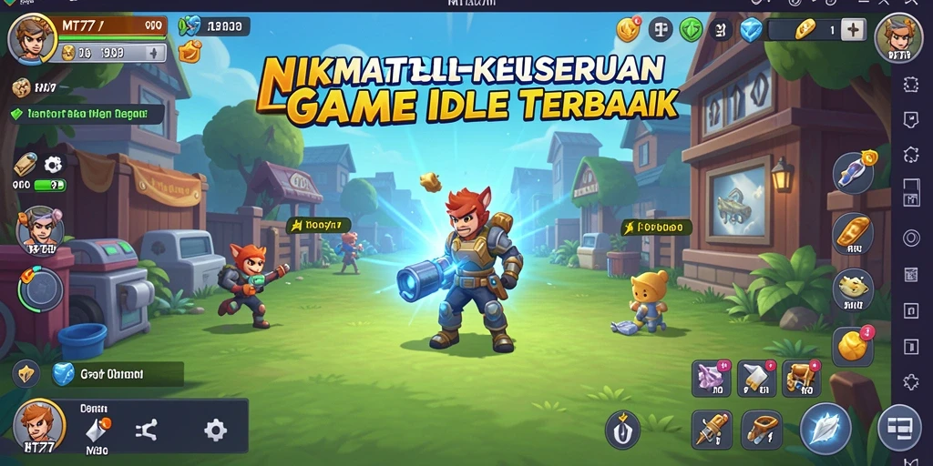 Gameplay MT777 yang menarik dengan berbagai karakter dan misi.