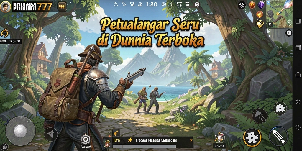 Menampilkan gameplay PAHAM777 di dunia terbuka yang menakjubkan.