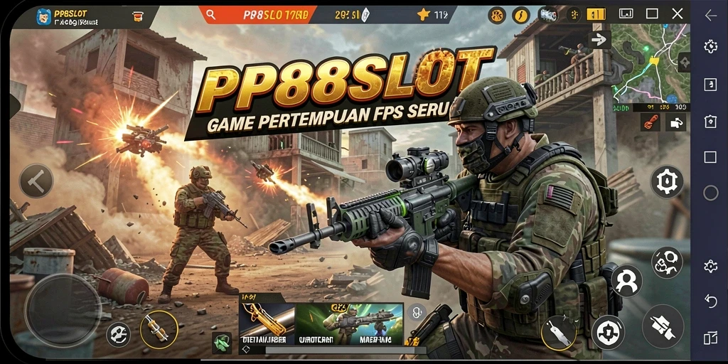 Tangkapan layar menampilkan aksi menegangkan dalam PP88SLOT.