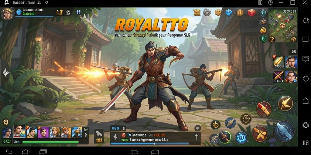 Tampilan gameplay SLG yang memukau dalam ROYALTOTO.