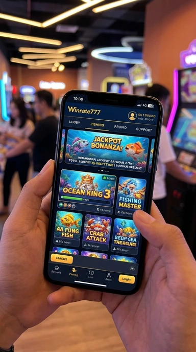 Tampilan aplikasi winrate777 yang menarik dan mudah digunakan.